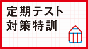 定期テスト対策特訓 参加者募集のお知らせ